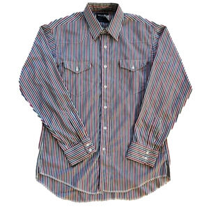WRANGLER Multicolor Stripes Button-Up Dress Shirt